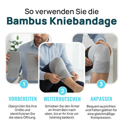 BioAktiv Bambus Kniebandage