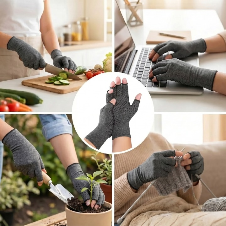 Anti-Rutsch Bambus Handschuhe